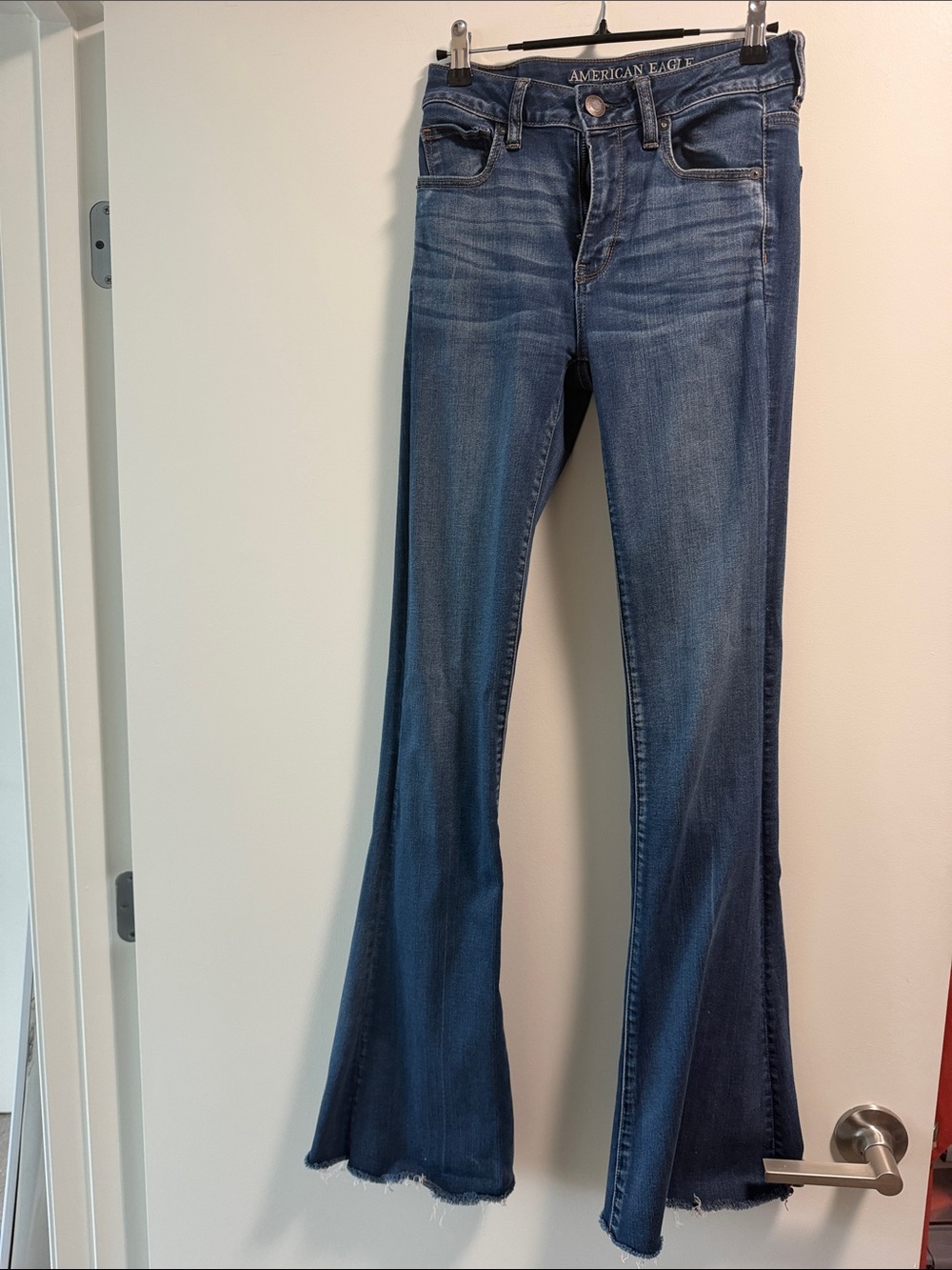 American Eagle Outfitters Dark Blue Flared Jeans
